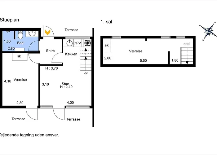 M223-vaeggerlose-norrevang-16 Сasa de vacaciones Bøtø By